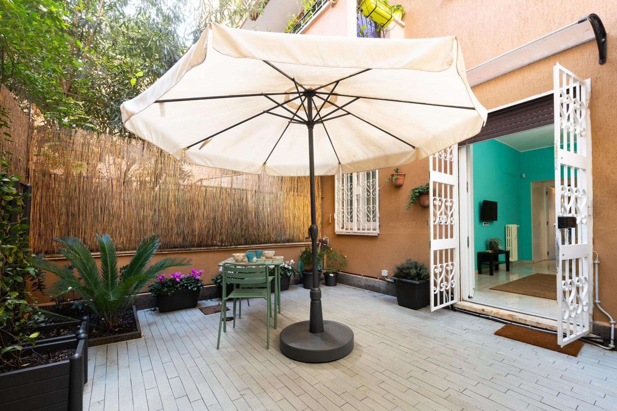 Casa Vegezio Near Vatican Museum And Metro Cipro Private Garden Check-In From 3 Pm To 10 Pm Roma Exterior foto